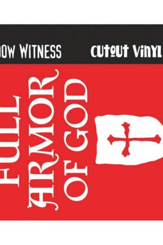 603799519410 Full Armor Of God Window Sticker (Bumper Sticker)