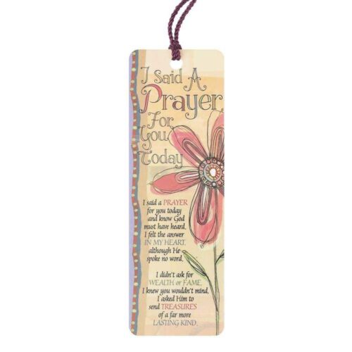 603799550208 I Said A Prayer Tassel Bookmark