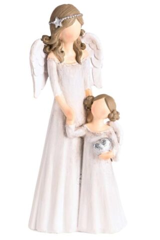 603799568395 Angel With Small Angel (Figurine)