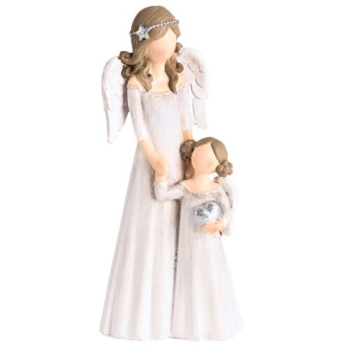 603799568395 Angel With Small Angel (Figurine)