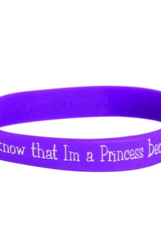 603799575461 I Know That Princess Silicone (Bracelet/Wristband)