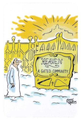 603799577861 Heaven A Gated Community Pocket Card