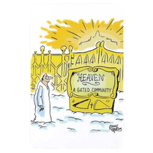 603799577861 Heaven A Gated Community Pocket Card