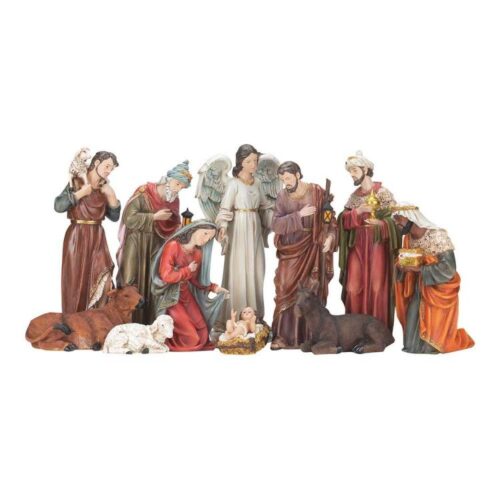 603799590440 Nativity Figures With Removable Baby