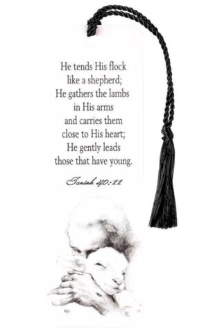 603799592451 Jesus And The Lamb Tassel Bookmark