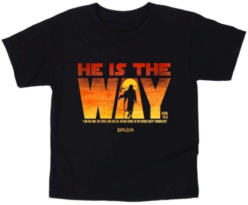 612978568163 He Is The Way (Large T-Shirt)