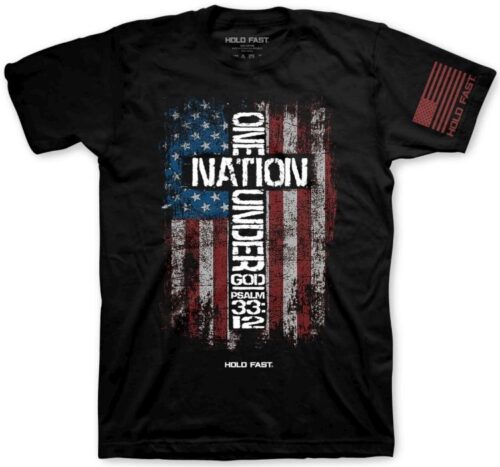 612978569351 Hold Fast One Nation Under God (3XL T-Shirt)