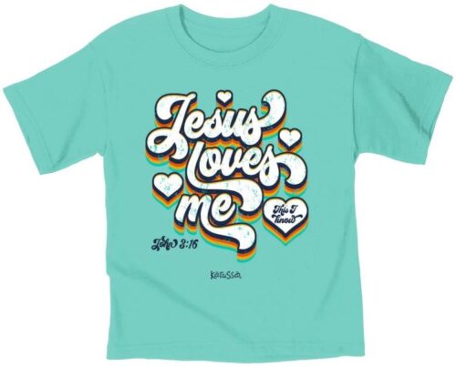 612978578056 Jesus Loves Me (Large T-Shirt)