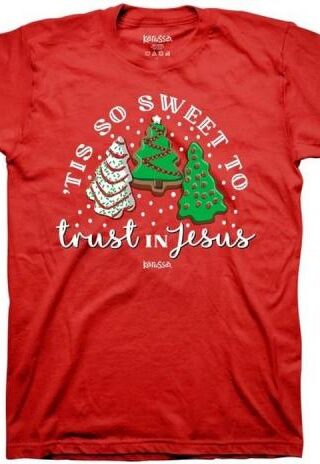 612978635537 Kerusso Tis So Sweet To Trust In Jesus (T-Shirt)