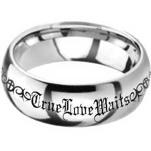 651263023338 True Love Waits Tribal (Size 9 Ring)