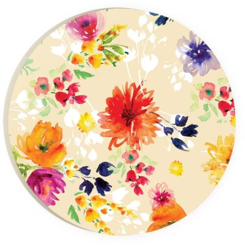 656200222263 Flowers Coaster Single