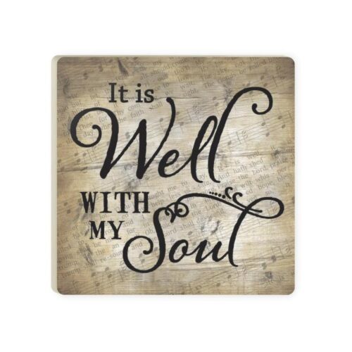 656200282786 It Is Well With My Soul Farmhouse Single