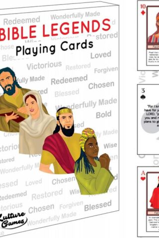 687051783634 Bible Legends Playing Cards