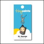 696859298271 Saint George Zipper Pull