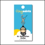 696859298424 Saint Maximilian Kolbe Zipper Pull