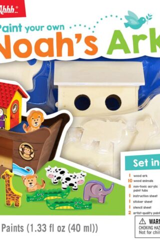 705988216466 Noahs Ark Wood Craft And Paint Kit