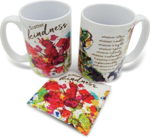 785525306102 Lovitude Scatter Kindness With Coaster