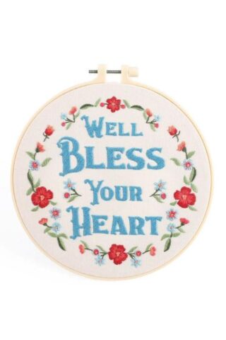 788200603046 Embroidery Kit Bless Heart