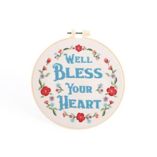 788200603046 Embroidery Kit Bless Heart