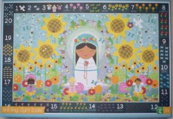 850022924569 Mary Garden Counting And Search Giant Floor Puzzle