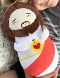 854386004592 Sacred Heart Jesus Plush 10 Inch (Doll)