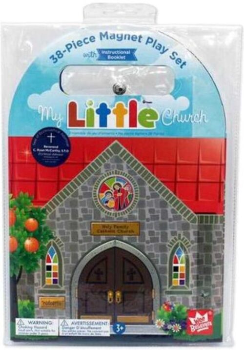 897757002834 My Little Church Magnet Play Set