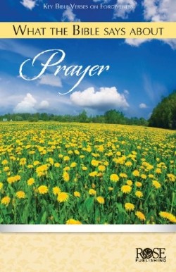 9781596364561 What The Bible Says About Prayer Pamphlet