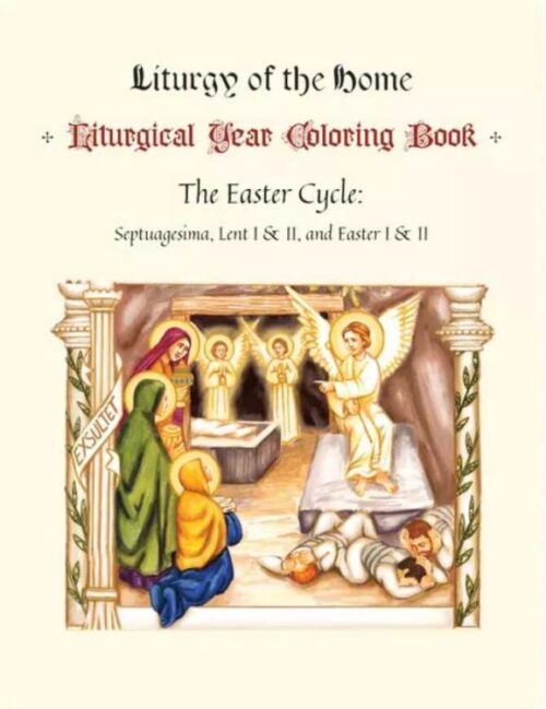 9781644137895 Illustrated Liturgical Year Coloring Book Easter Cycle February 5-May 27 20