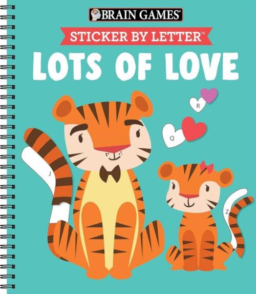 9781645584933 Sticker By Letter Lots Of Love