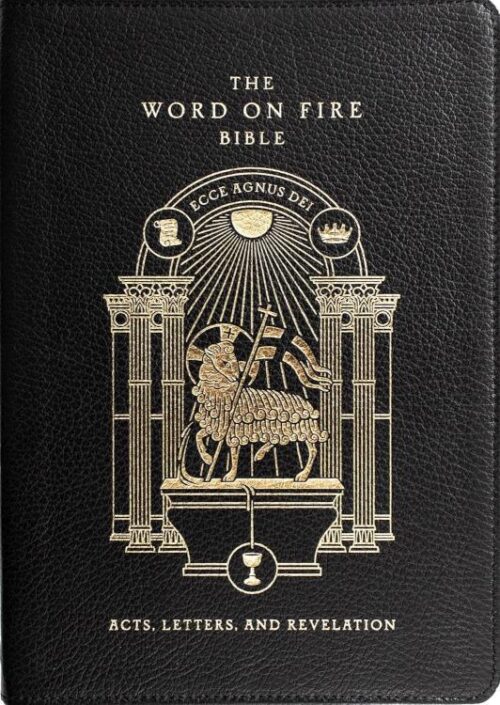 9781943243860 Word On Fire Bible Acts Letters And Revelation