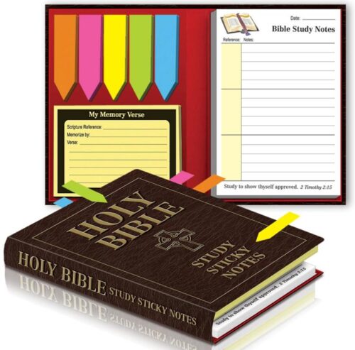 634989808014 Bible Study Sticky Notes