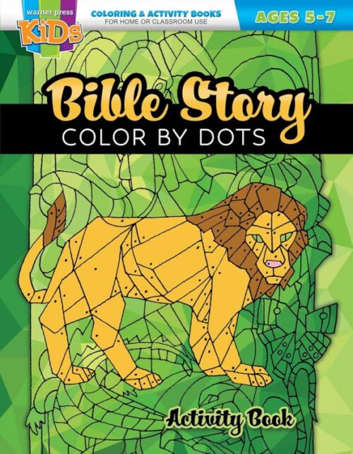 9781684345731 Bible Story Color By Dots Activity Book Ages 5-7