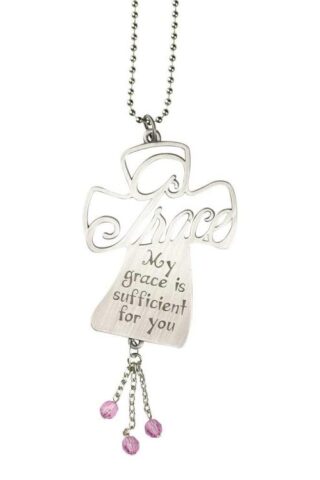 603799226813 Grace Cross Mirror Dangle