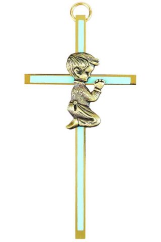 603799271400 Praying Boy Cross