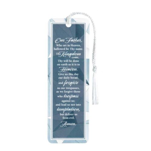 603799321709 Catholic The Lords Prayer Tassel Bookmark