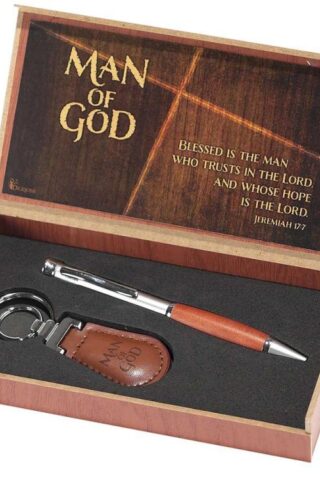 603799543668 Man Of God Pen With Keyring