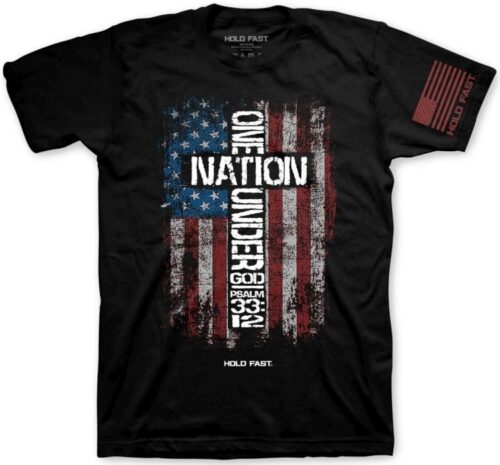 612978569337 Hold Fast One Nation Under God (XL T-Shirt)