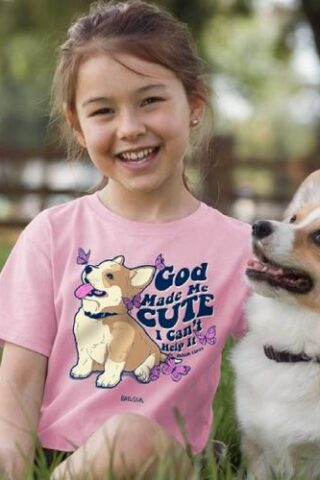 612978643754 Kerusso Kids Cute Puppy (4T (4 years) T-Shirt)