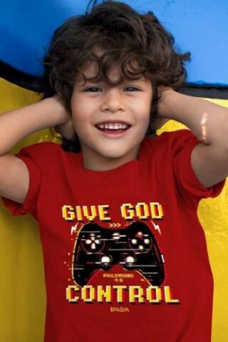 612978643792 Kerusso Kids Give God Control (3T (3 years) T-Shirt)