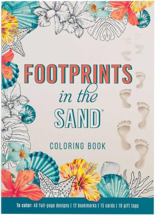 9780638000399 Footprints in the Sand Coloring Book