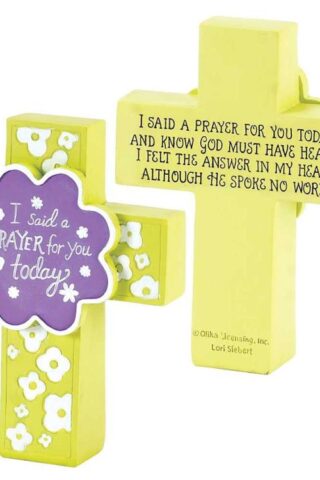 603799084406 I Said A Prayer Tabletop Cross