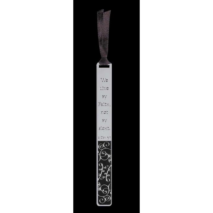 603799316880 We Live By Faith Rule Bookmark