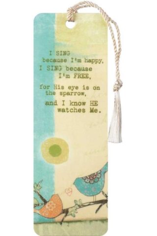 603799422451 His Eye Is On The Sparrow Tassel Bookmark