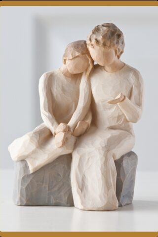 638713262448 With My Grandmother (Figurine)