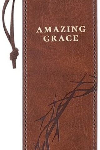 1220000720152 Premium Vegan Leather Inspirational Scripture Bookmark for Men & Women: Amazing