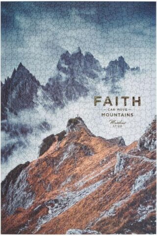 1220000720763 1000 Piece Inspirational Scripture Jigsaw Puzzle for Men