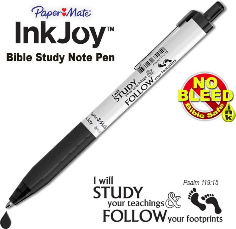 634989643011 Paper Mate Ink Joy Bible Study Note Pen