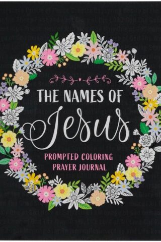 9780638002256 The Names of Jesus Prompted Coloring Prayer Journal for Teens and Adults