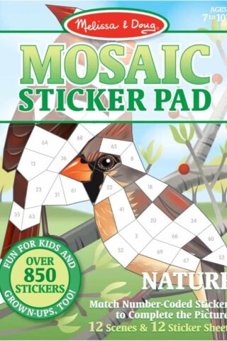 0000772301626 Mosaic Sticker Pad Nature
