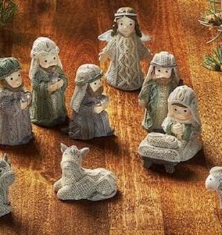 6006937163140 11 Piece Decorative Christmas Tabletop Nativty Set for Home & Kitchen